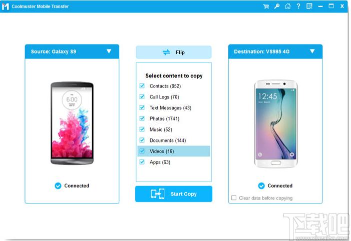 Coolmuster Mobile Transfer下载,手机助手,数据传输,数据转移