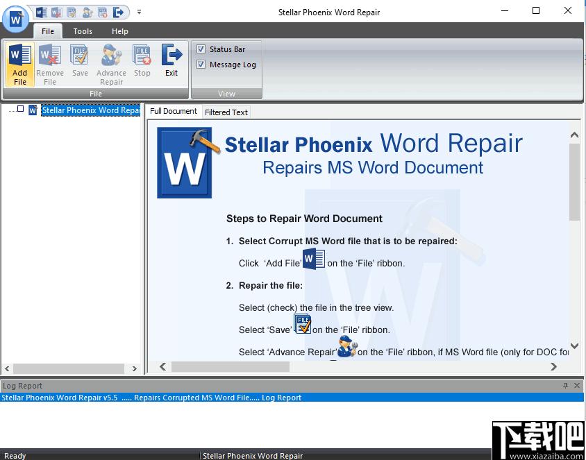 Stellar Phoenix Word Repair下载,文档修复,Word修复