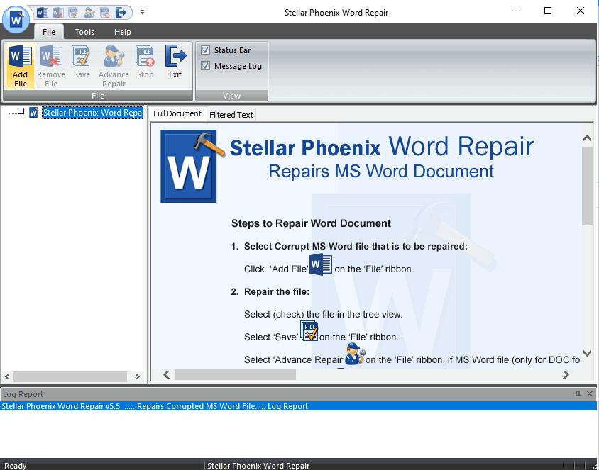 Stellar Phoenix Word Repair下载,文档修复,Word修复