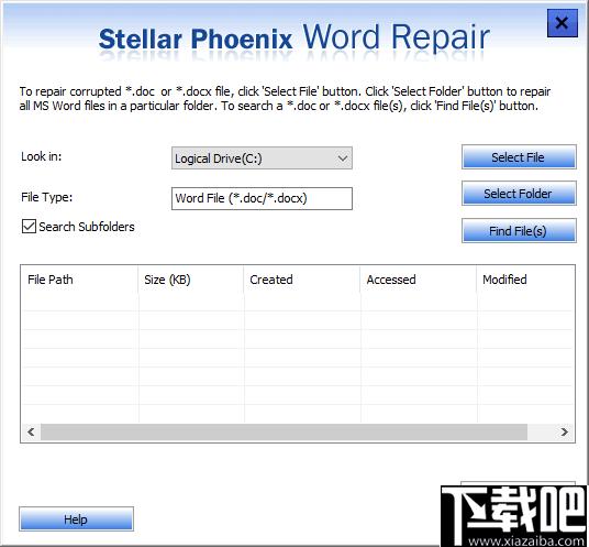 Stellar Phoenix Word Repair下载,文档修复,Word修复
