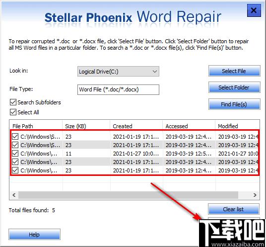 Stellar Phoenix Word Repair下载,文档修复,Word修复