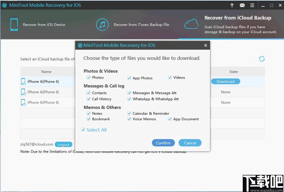 minitool mobile recovery for ios下载,数据恢复,备份还原