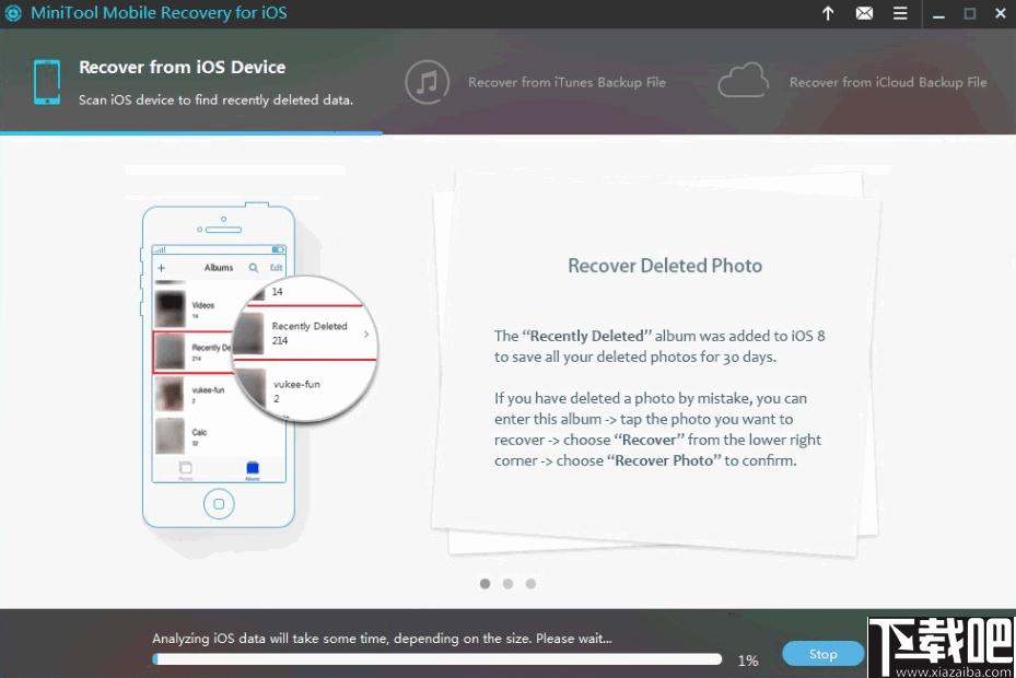 minitool mobile recovery for ios下载,数据恢复,备份还原