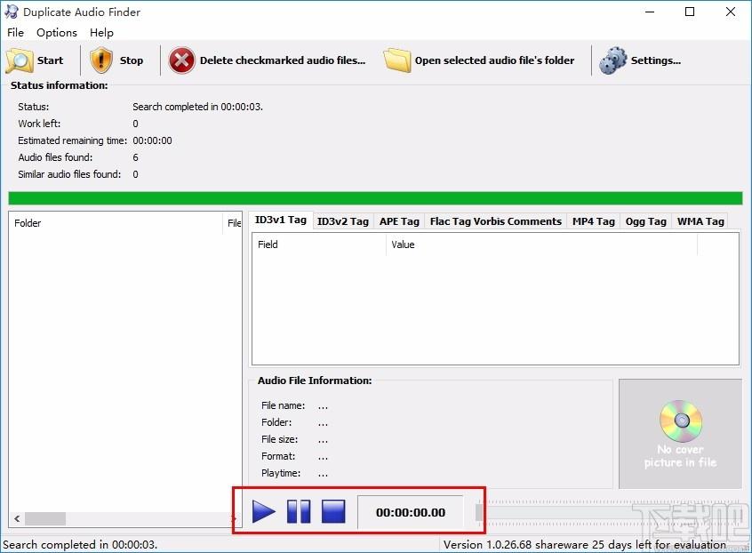 Duplicate Audio Finder下载,重复音频查找软件,重复音频查找