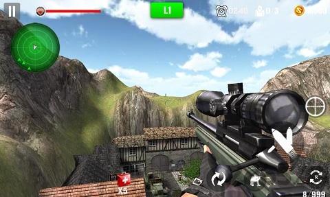 狙击手行动无限金币版下载,超级狙击手行动,射击游戏,狙击游戏